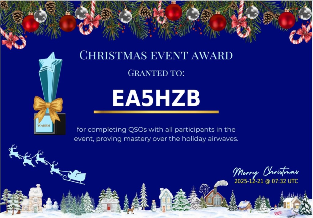Christmas Event Award 2025