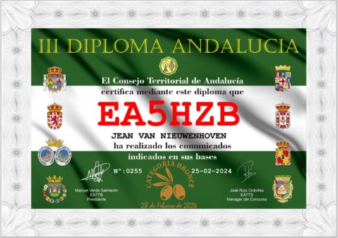 III Diploma Andalucia 2024